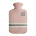 Hot Water Bottle 2 Liters With Lid Soft Fuzzy Hot Water Reusable