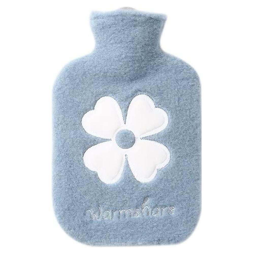 Hot Water Bottle,Hot Water Bottle with Cover, 500ML Small Hot Water ...