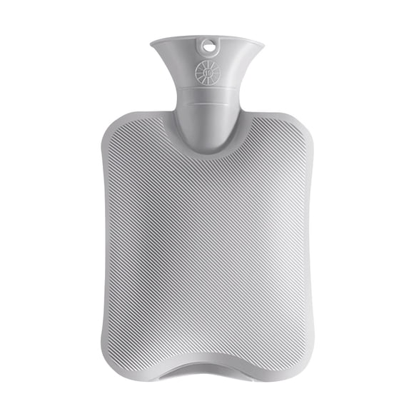 Hot Water Bottle for Pain Relief, 2L Large Hot Water Bag with Soft Cover, Hot & Cold Compress for Back, Period Cramps, Muscle Aches, Warm Water Bottle,Leakproof Hot Water Bag for Men and Women