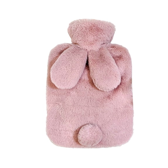 Hot Water Bottle with Cover 500ML Hot Water Bag for Neck, Shoulder Pain, Menstrual Cramps, Hot Compress and Cold Therapy, Feet and Bed Warmer