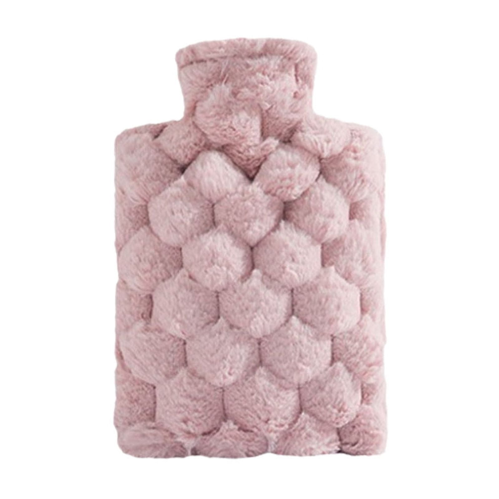 Hot Water Bottle with Plush Cover 1L Hot Water Bottle for Menstrual