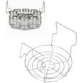 for Hot Water Canner, Stainless Steel Steamer Canning Jar Rack with
