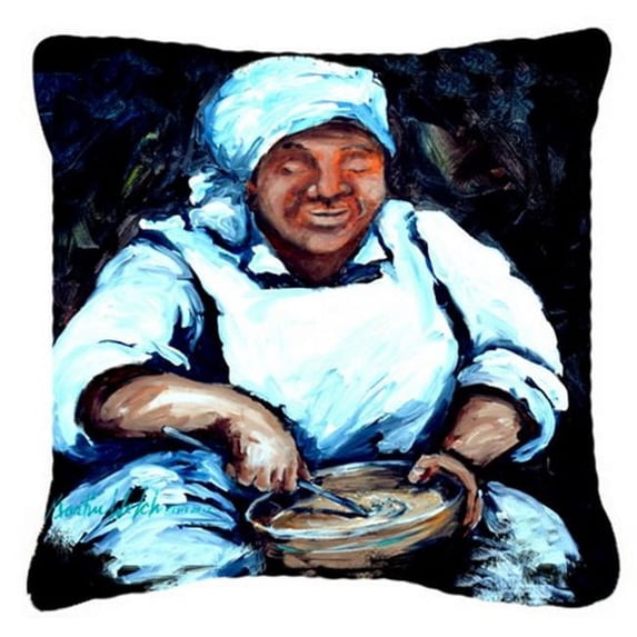 Hot Water Cornbread Canvas Fabric Decorative Pillow