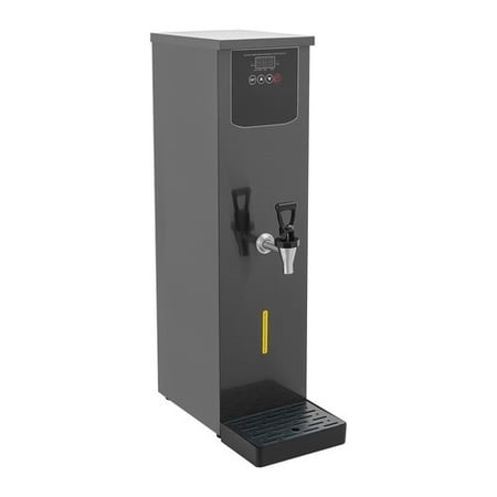 Hot Water Dispenser, 30L 3000W Boiling Water Machine with Step Heating, 110V, Stainless Steel, Fast Heating, Anti-Dry Burn Protection, for Office, Home, Commercial Use, Silver