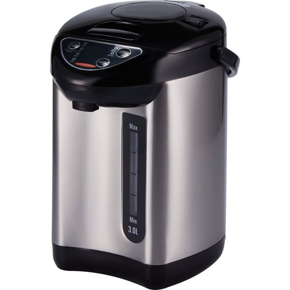 Hot Water Dispenser, Adjustable 4 Temperatures, 304 Stainless Steel Countertop Water Heater, 3L Tea Coffee Formula