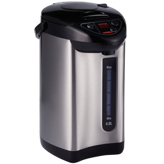Hot Water Dispenser Adjustable 4 Temperatures Water Boiler Warmer 304 Stainless Steel Countertop Heater 3 Way Dispense for Tea Coffee Baby Formula 4L 135 oz