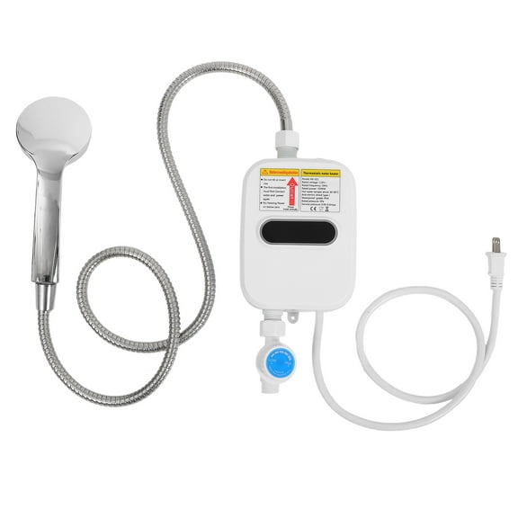 Hot Water Heater, 110V 3500W Mini Electric Tankless Instant Hot Water Heater Bathroom Kitchen Washing