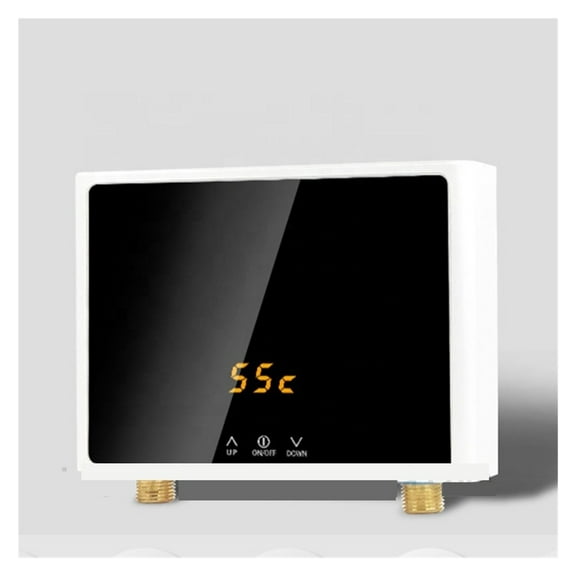 Hot Water Heater 3000W/4000W/5500W Instant Tankless Heater Thermostat Induction Smart Touch Electric Heaters Shower Automatic ,Lightweight Portable Design