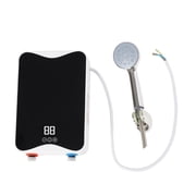 Hot Water Heater 5500W Instant Tankless Thermostat Induction Heater With LED Display Screen Smart Touch Electric Heaters Shower ,Safety Protections