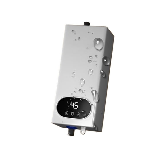 Hot Water Heater 5500W Instant Tankless Water Heater Thermostat Induction Heater Smart Touch Electric Heaters Shower Automatica ,Compact Design