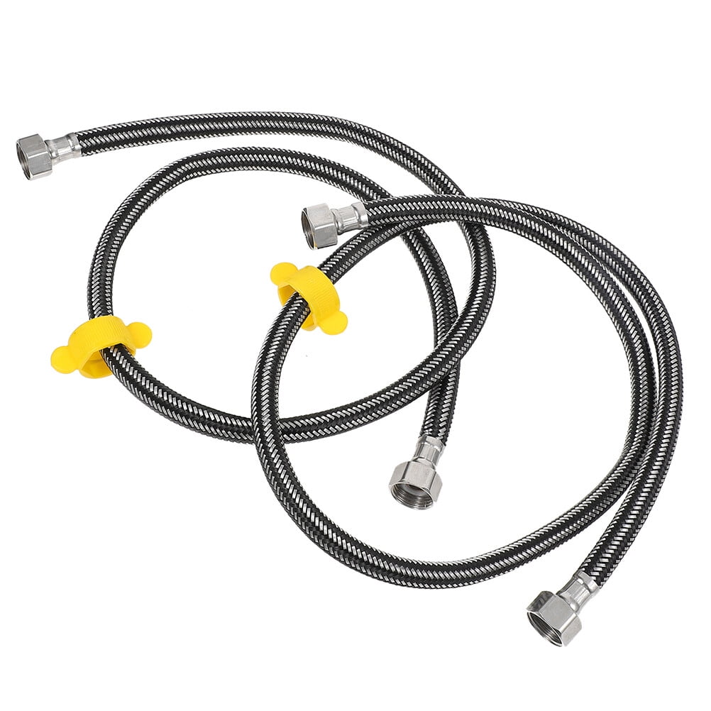 Yueyihe Hot Water Heater Hose 2 Pcs Dishwasher Connector Plumbing Hoses