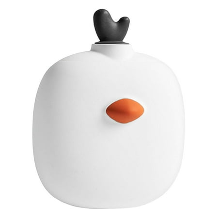 Hot Water Silicone High Temperature Resistance Compression Microwave Heating Warmer for Gift, Winter Shoulder Hot Compress Cold Neck White