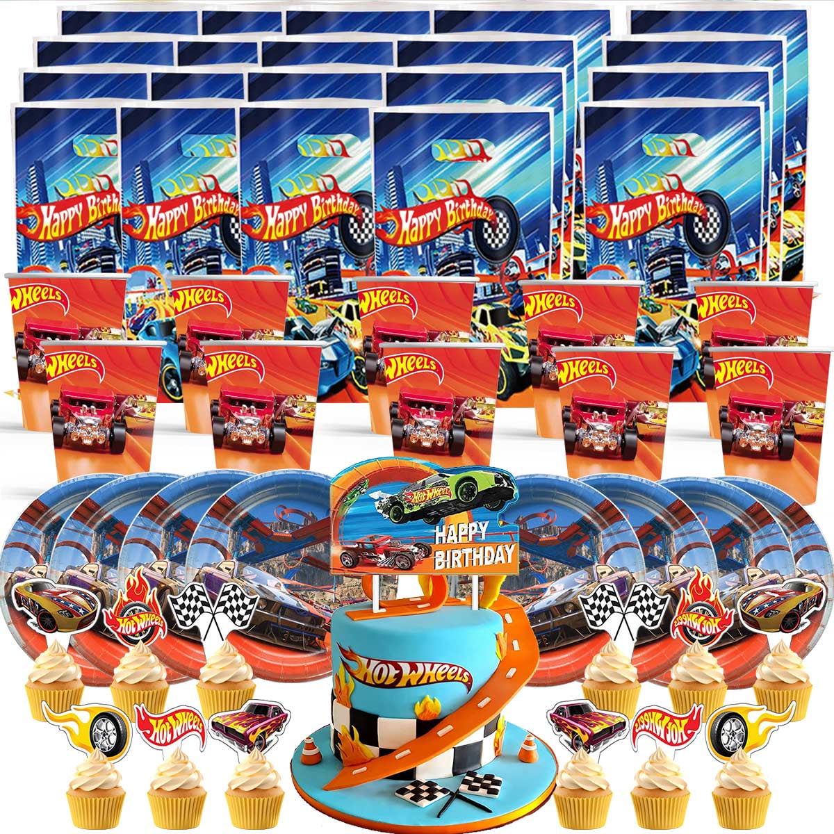 New Disney Cars Plastic Candy Loot Bag Handle Gift Bag For Kids Favor Lightning McQueen Theme Birthday Party Decoration Supplies - 15 - View #8