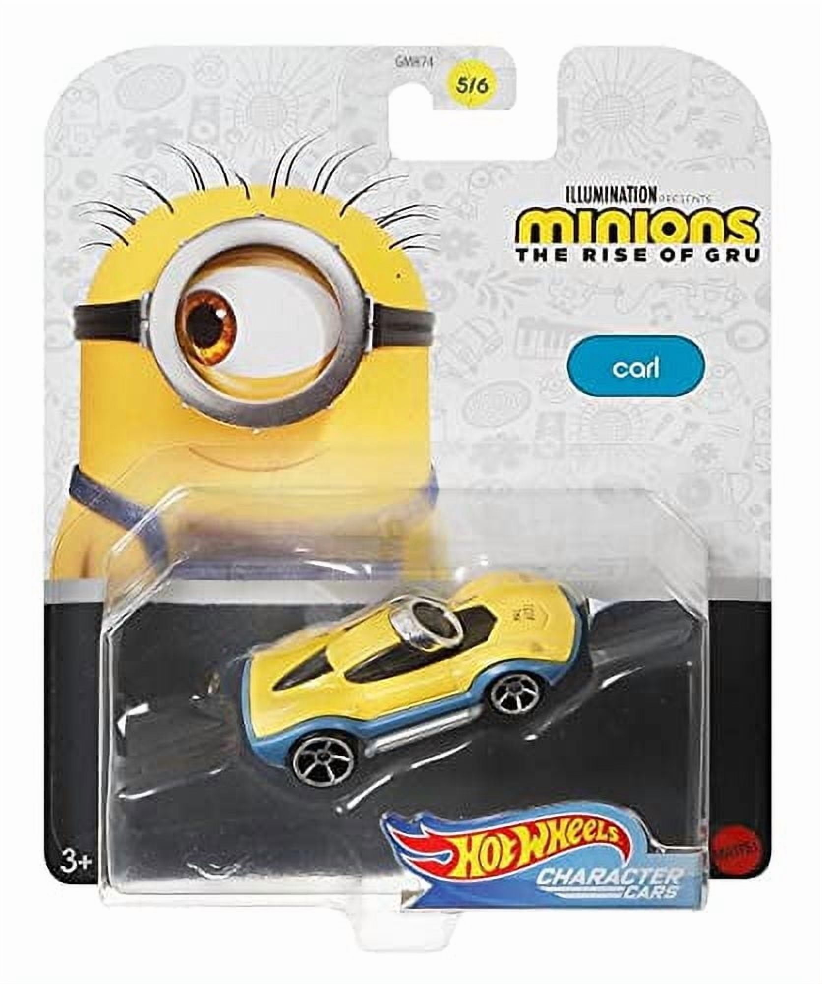 Hot Wheels 1/64 Minions The Rise of Gru Character Car - Carl (5/6)