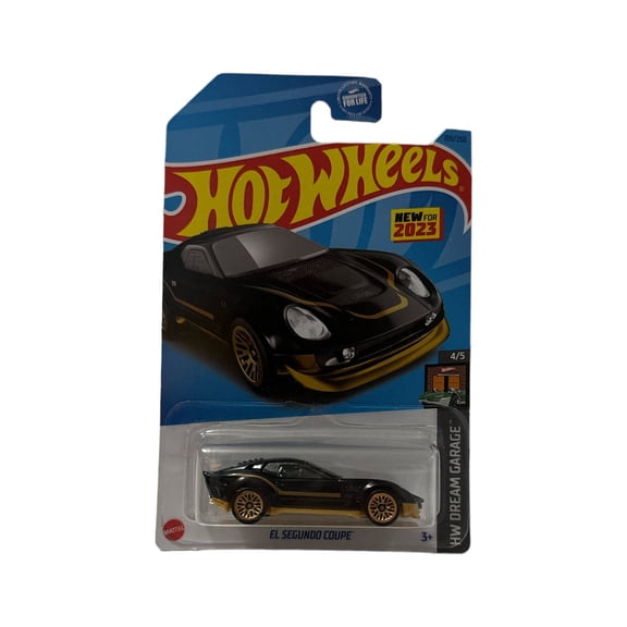 Hot Wheels 105/250- HW DREAM GARAGE 4/5 - EL SEGUNDO COUPE - Black