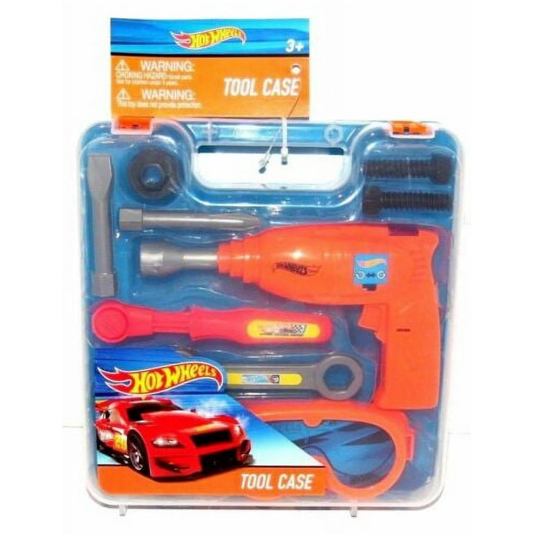 Hot Wheels 11 Piece Tool Case Toy Set - Walmart.com