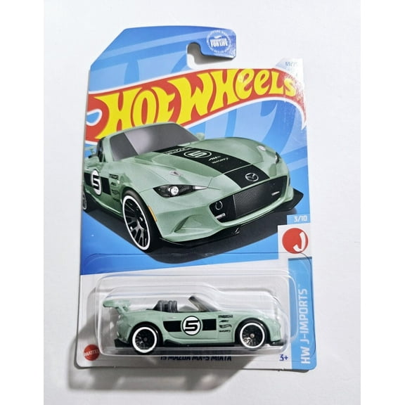 Hot Wheels 15 Mazda MX-5 Miata 69/250 HW J-Imports 3/10