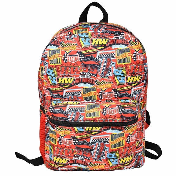 Hot Wheels 16" Print all over Backpack