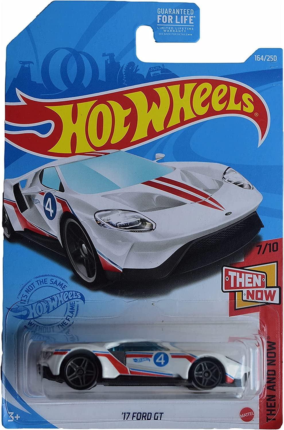 Hot Wheels Gran Turismo (2017) Mattel White Ford GT Die-Cast Toy Car 7/8 -  GKWorld