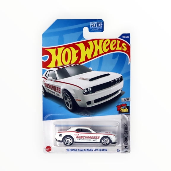Hot Wheels '18 Dodge Challenger SRT Demon 198/250 - 2022 Mainline