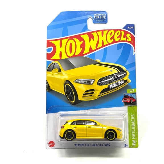 Hot Wheels 19 Mercedes-Benz A-Class Yellow