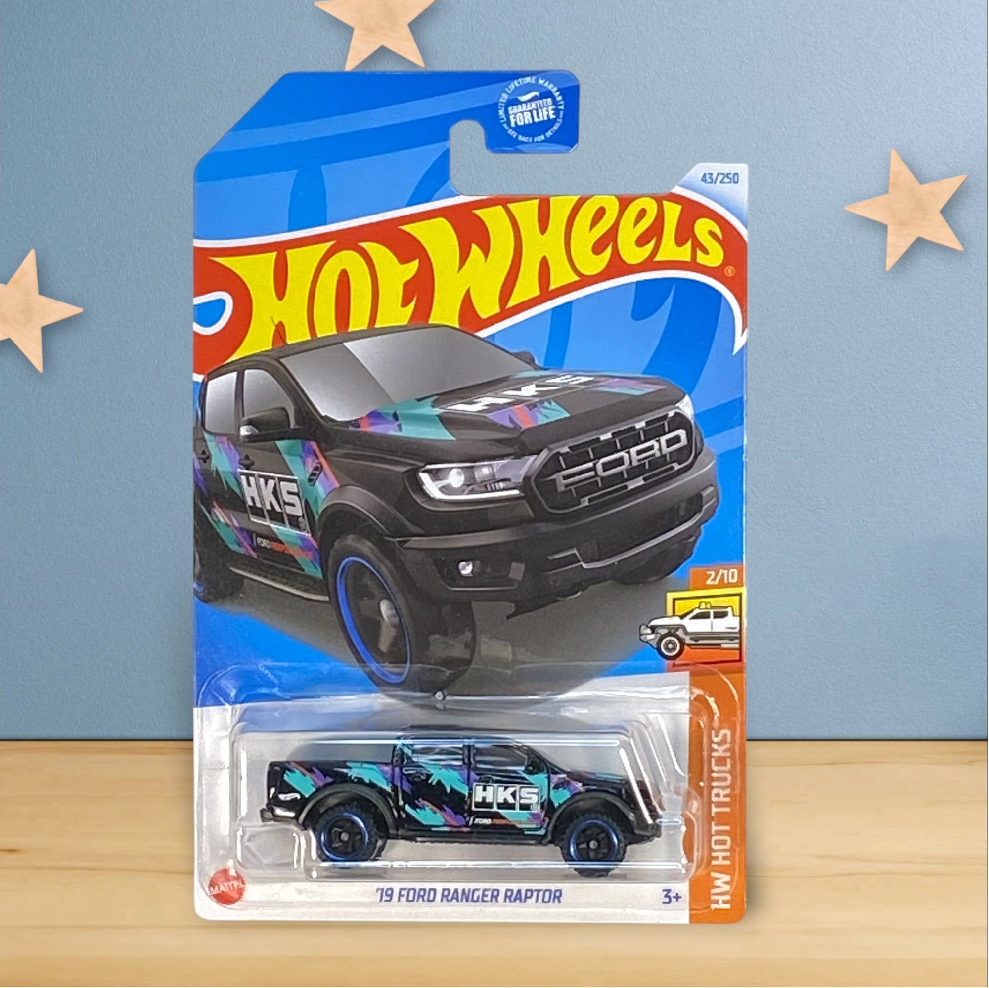 Hot Wheels 19 ford Ranger Raptor 2024 Hot Trucks - Walmart.com