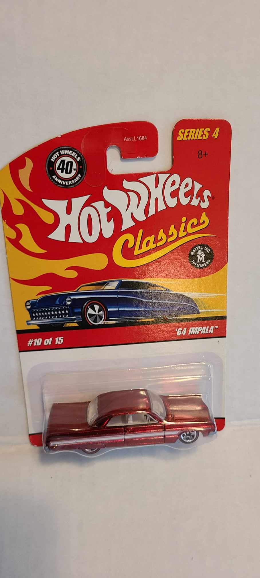 Hot Wheels 1964 Chevrolet Impala #10/15 Hot Wheels Classics Series 