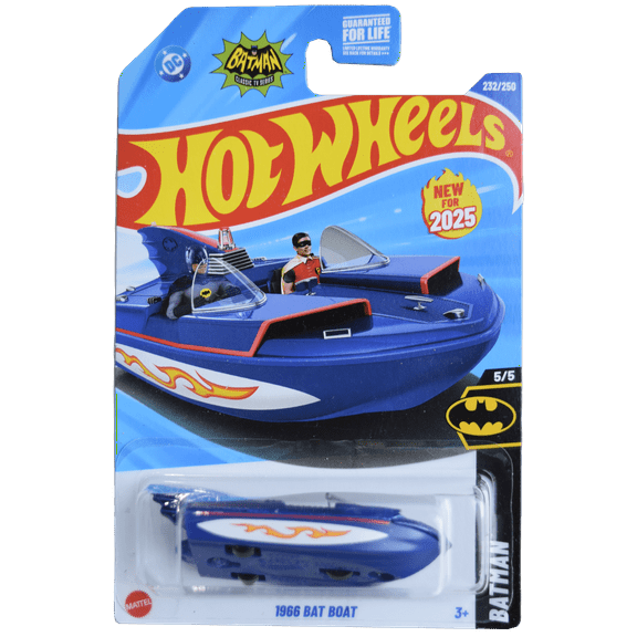 Hot Wheels 1966 Bat Boat [blue] 232/250