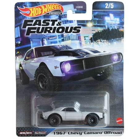 Hot Wheels 1967 Chevy Camaro Offroad, Fast Furious 2/5 [silver]
