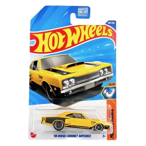 Hot Wheels 1969 Dodge Coronet Superbee Muscle Mania