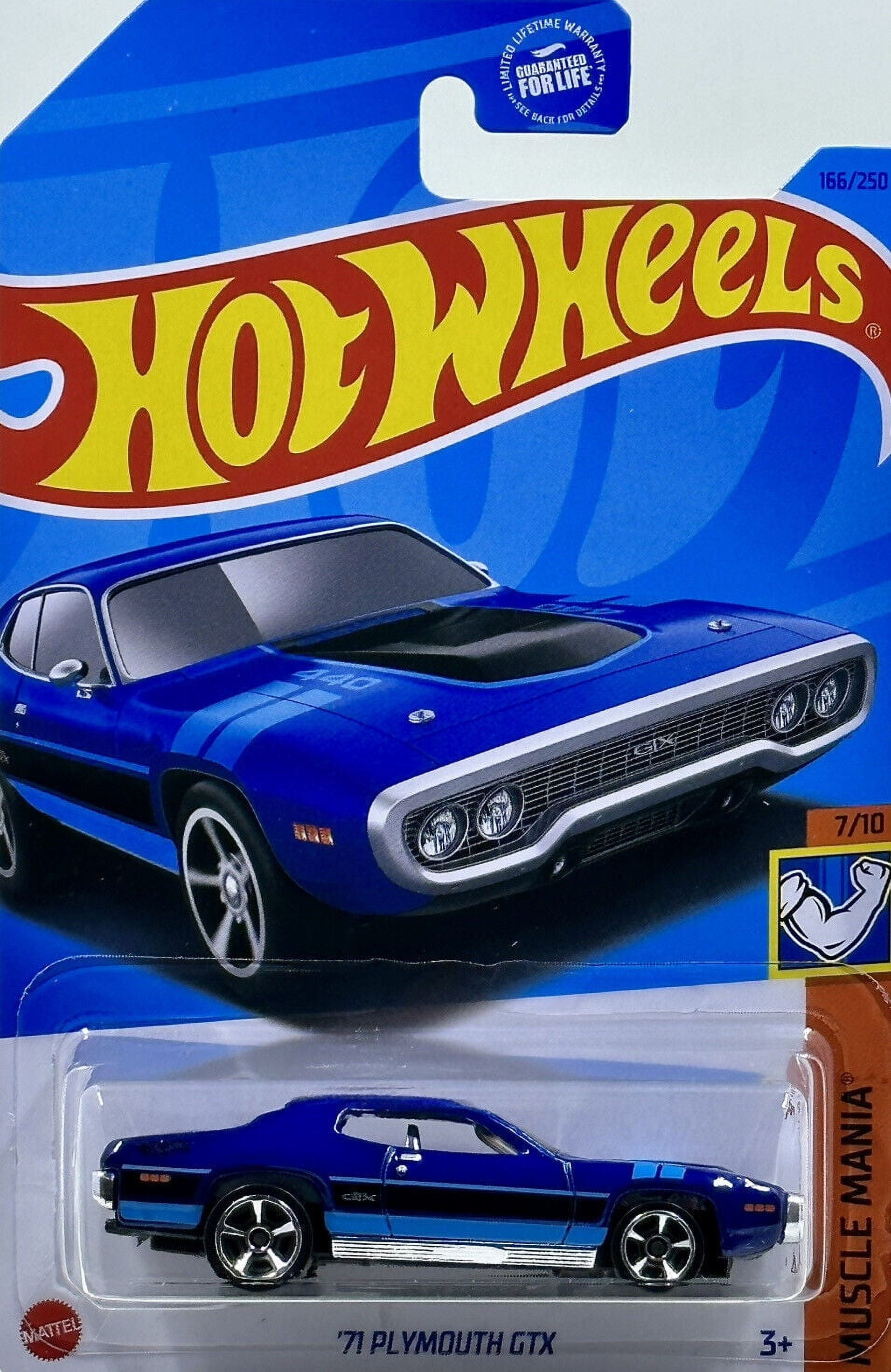Hot Wheels 1971 Plymouth GTX 166/250 Muscle Mania 7/10 - Walmart.com