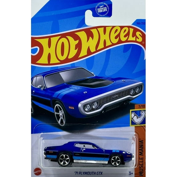 Hot Wheels 1971 Plymouth GTX 166/250 Muscle Mania 7/10