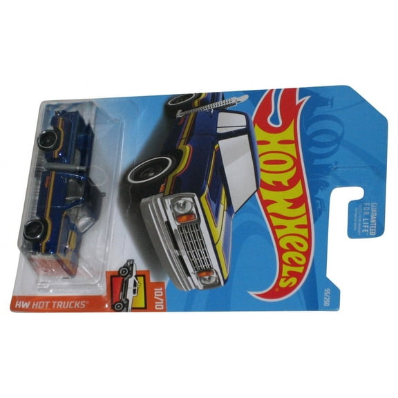 Hot Wheels 1978 Dodge Li'l Red Express (2017) HW Hot Trucks 10/10 Blue Truck Toy 55/250