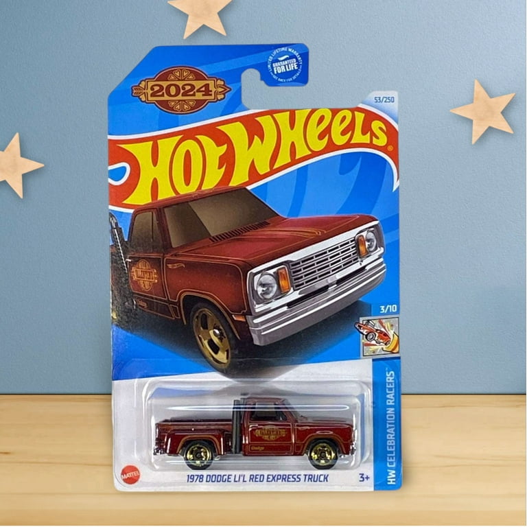Hot Wheels 1978 Dodge Li'l Red Express Truck 53/250 HW Celebration