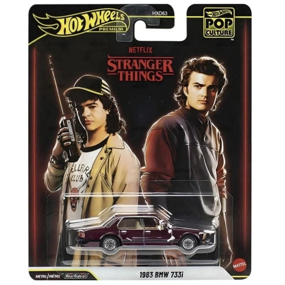 Hot Wheels 1983 BMW 733i Stranger Things Pop Culture Premium