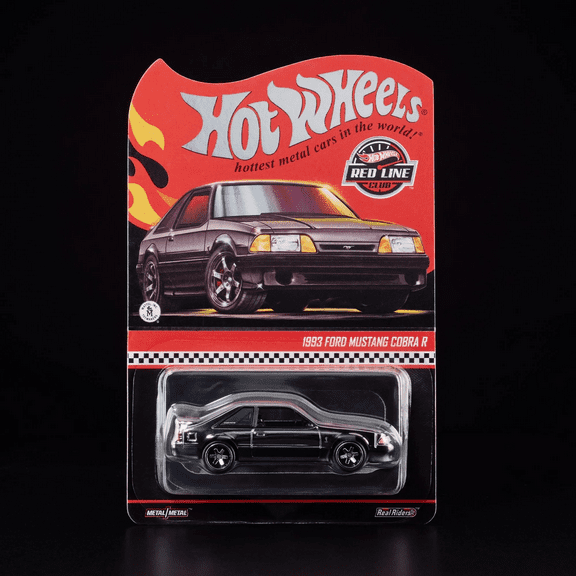 Hot Wheels 1993 Ford Mustang Cobra R RLC Collectors Exclusive - Chrome