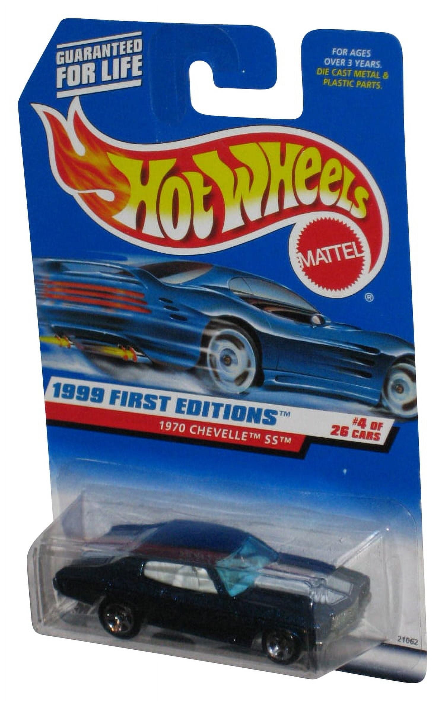 Hot Wheels 1999 First Editions 4/26 (1998) Dark Blue 1970 Chevelle