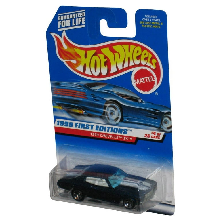 Hot Wheels 1999 First Editions 4/26 (1998) Dark Blue 1970 Chevelle