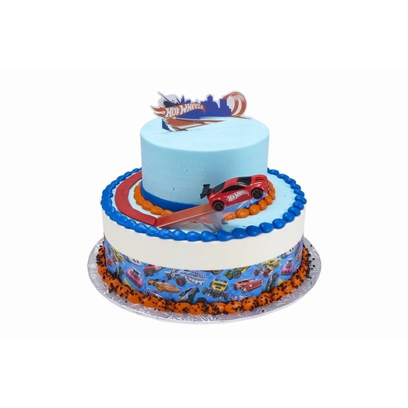 Hot Wheels 2 Tier Cake