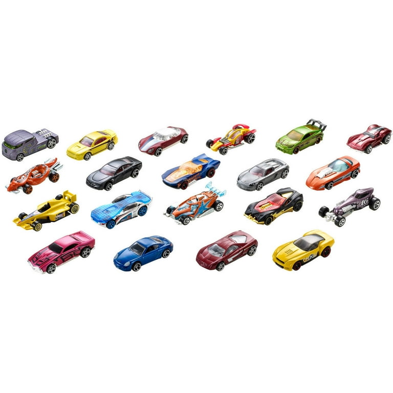 Hot Wheels 20-Piece Die-Cast Vehicles Gift Pack - Walmart.com