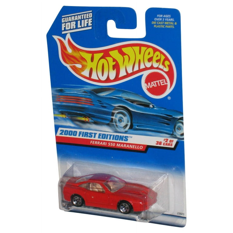 Hot Wheels 2000 First Editions 2/36 Red Ferrari 550