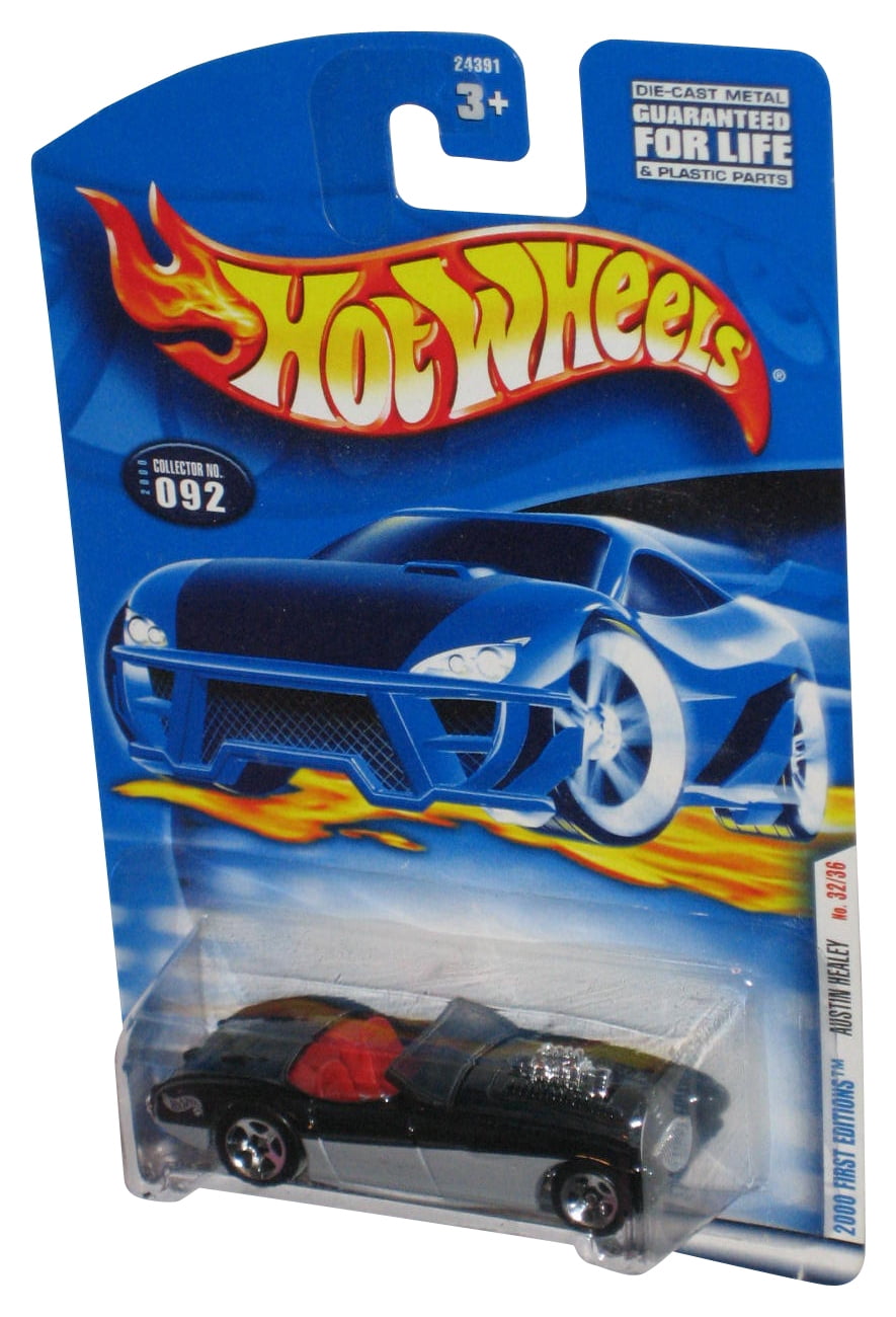 Hot Wheels 2000 First Editions 32/36 Black & Silver Austin Healey