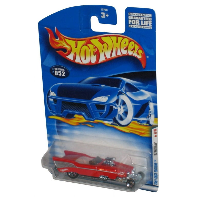 Hot Wheels 2001 First Editions 32/36 (2001) Red '57 Roadster
