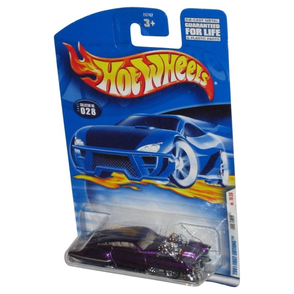 Hot Wheels 2001 First Editions Purple Evil Twin (2001) Mattel Toy Car #028