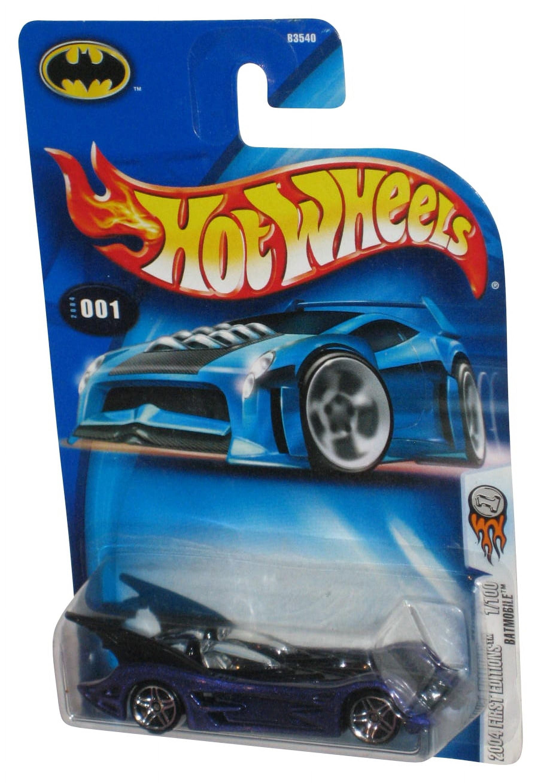 Hot Wheels 2004 First Editions 1 100 Purple Batman Batmobile Toy Car 001