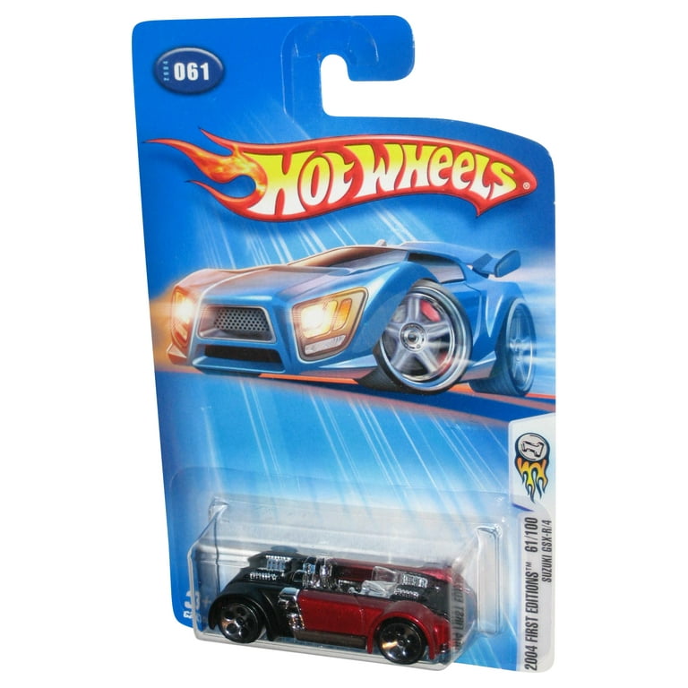 Hot Wheels 2004 First Editions 61/100 Red Suzuki GSX-R/4 Toy Car