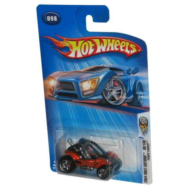 Hot Wheels 2004 First Editions Orange Power Sander Toy Car 98/100