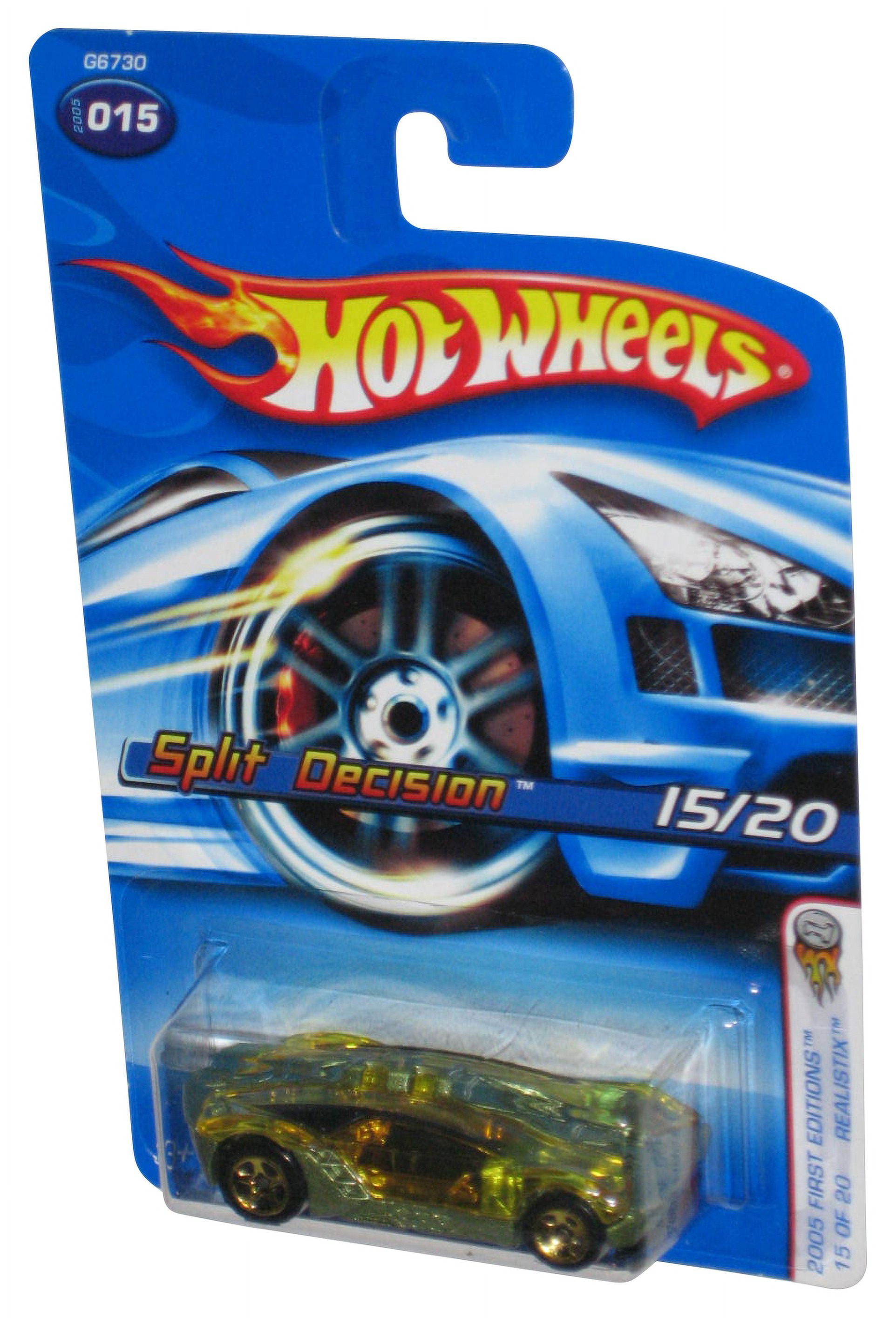 Hot Wheels 2005 First Editions 15/20 Realistix Gold Split Decision