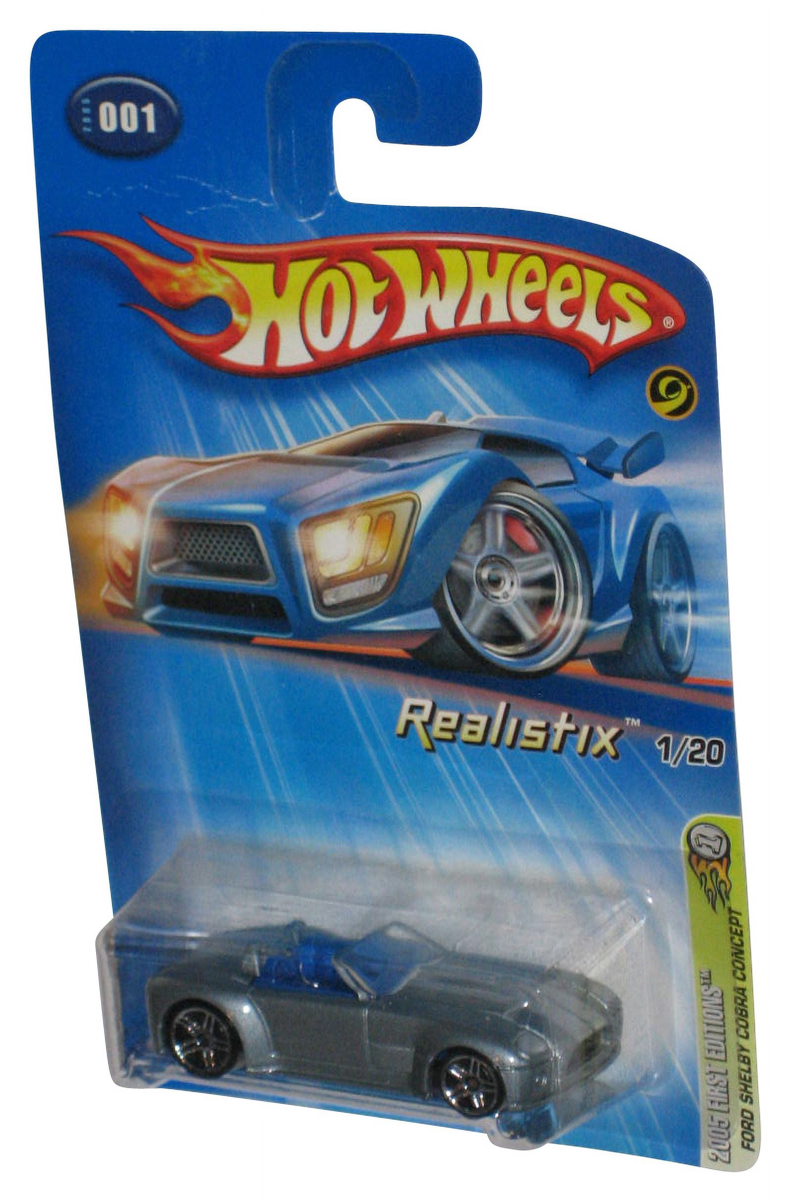 Hot Wheels 2005 First Editions Realistix 1/20 Silver Ford Shelby
