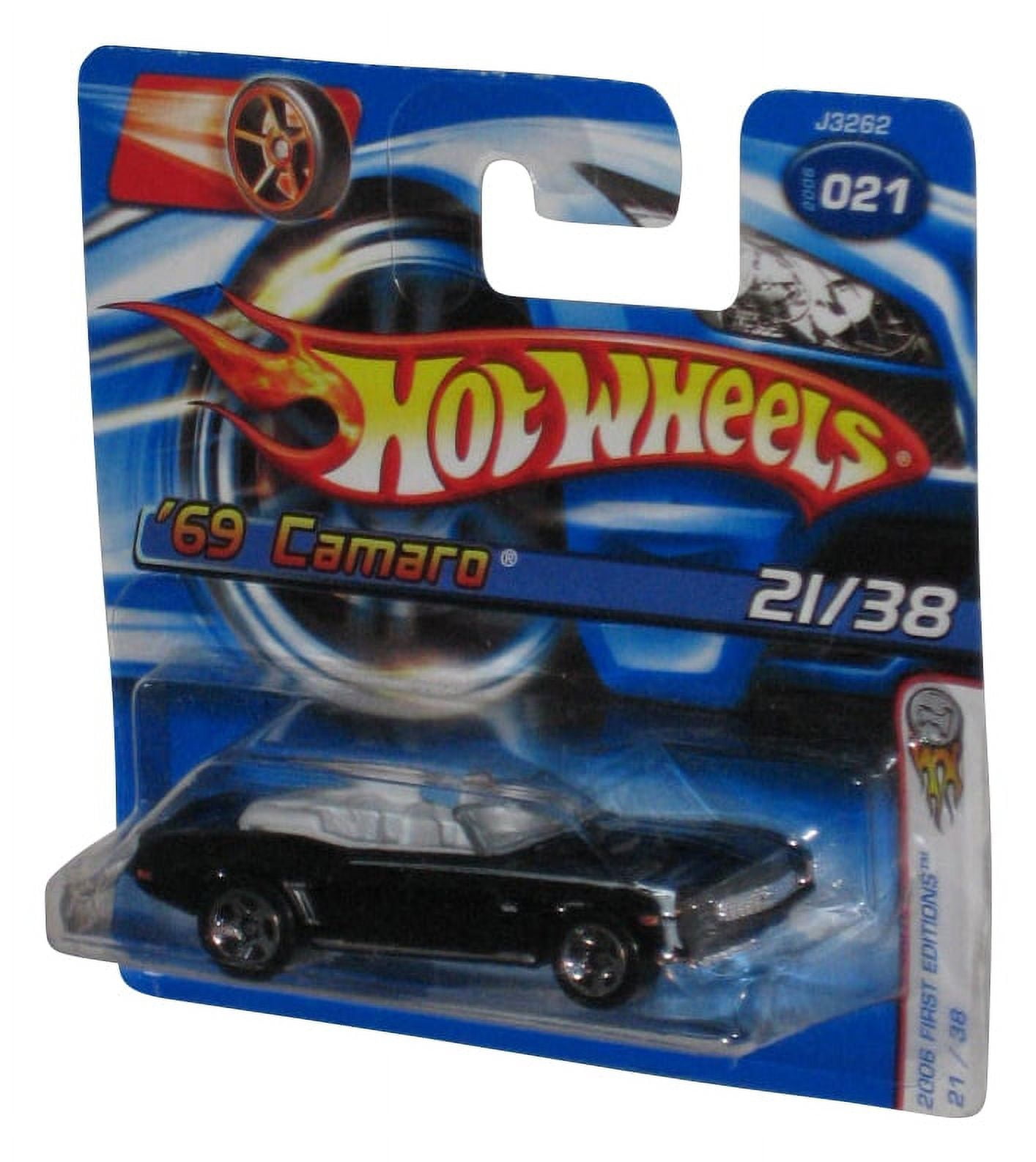 Hot Wheels 2006 First Editions 21/38 (2006) Black '69 Camaro Car